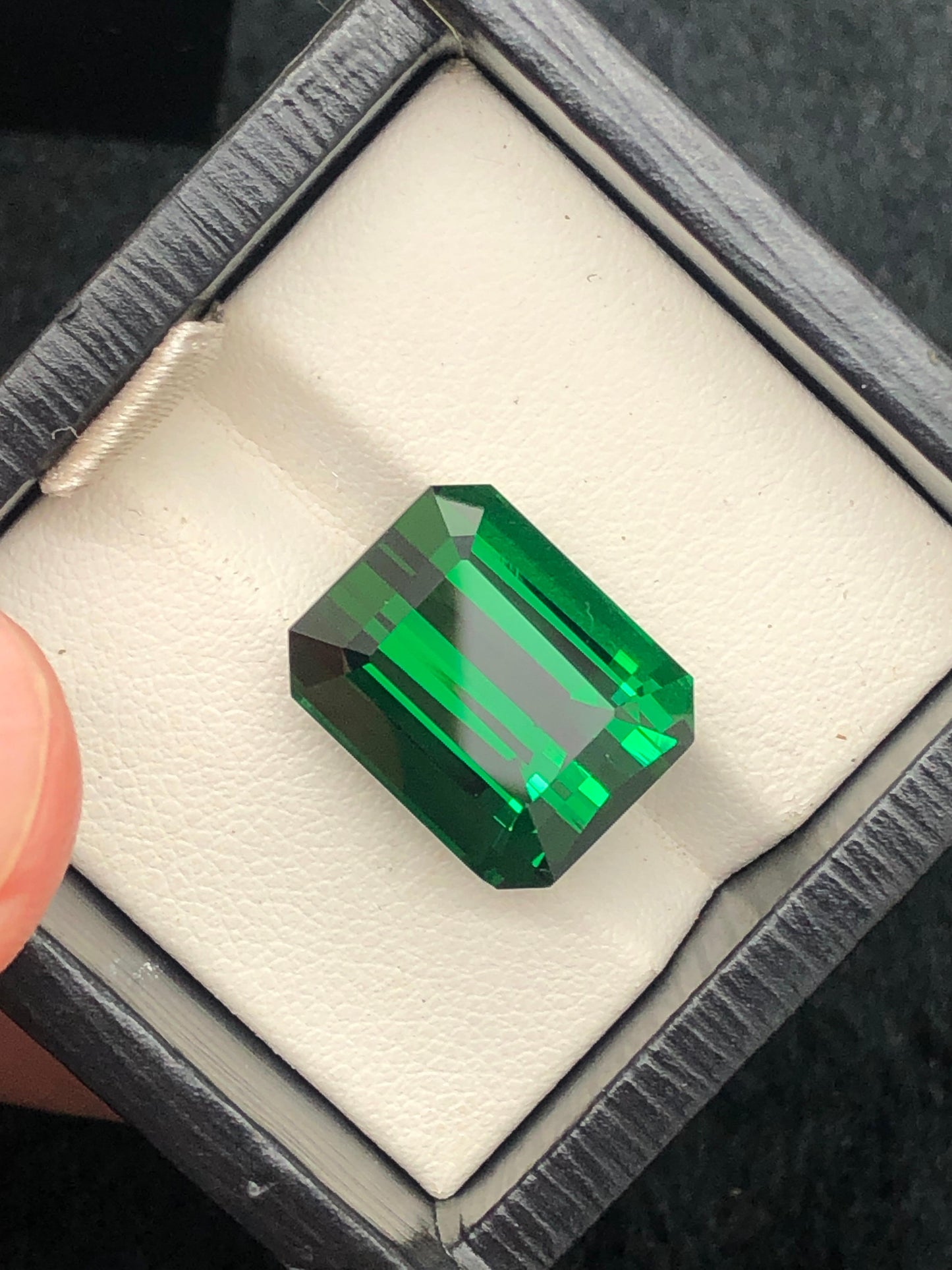 17.50 Carat Strong Green Tourmaline