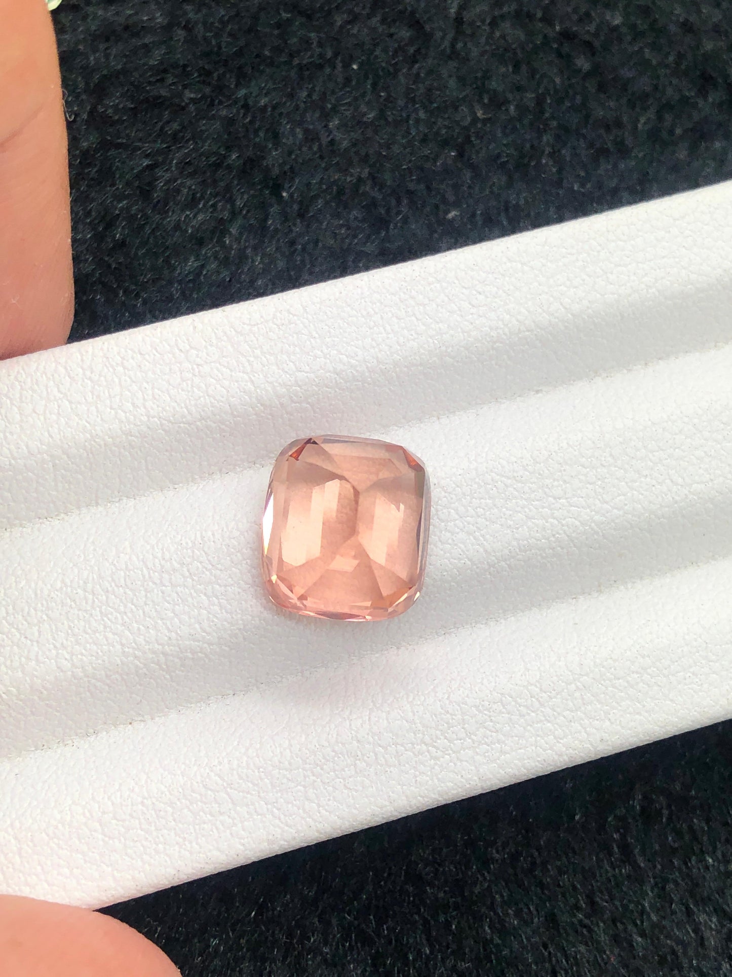 6.80 Carat Peach Tourmaline