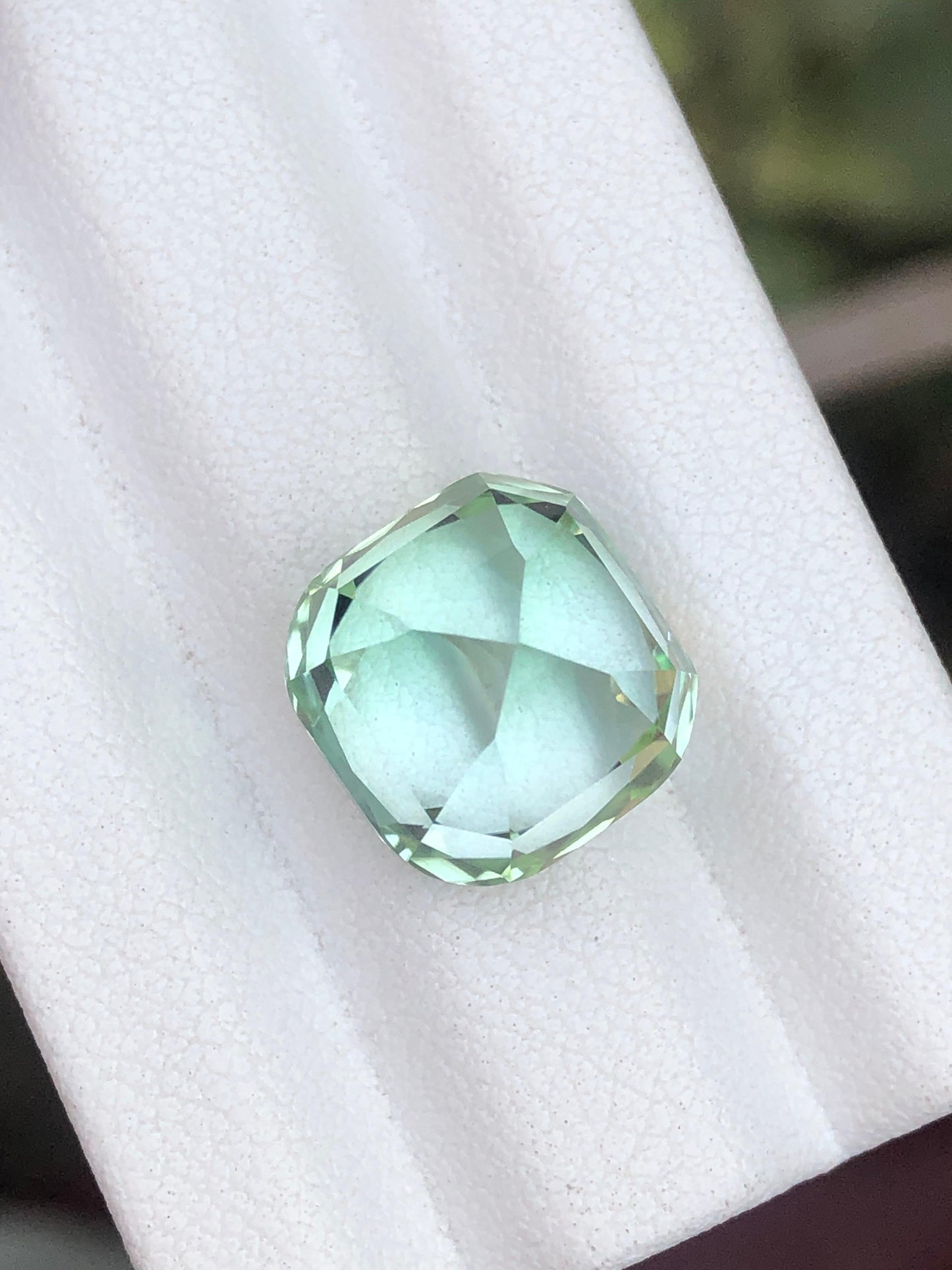 10.90 Carat Mint Green Tourmaline