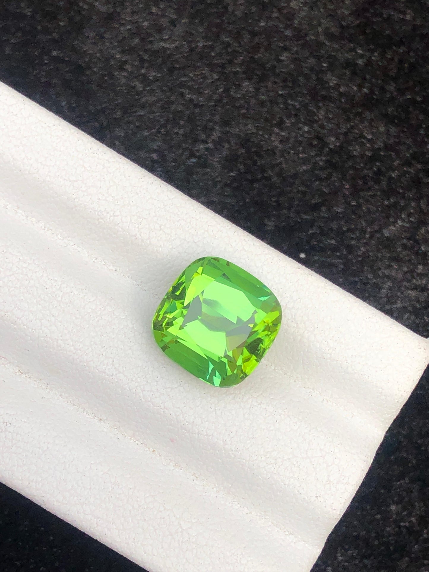 7.79 Carat Apple Green Tourmaline