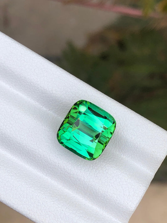 10.09 Carat Bluish-Green Tourmaline