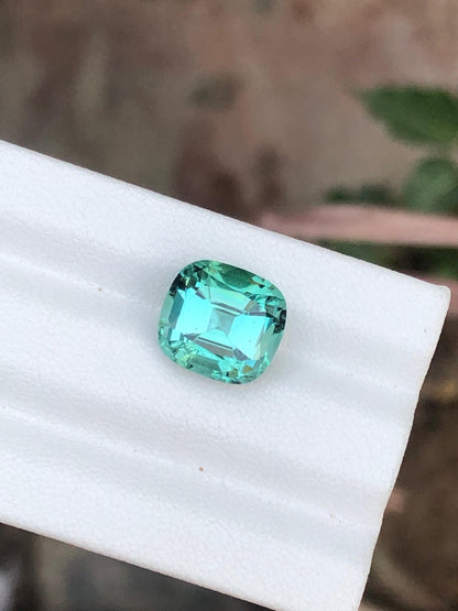 5.80 Carat Seafoam Blue Tourmaline