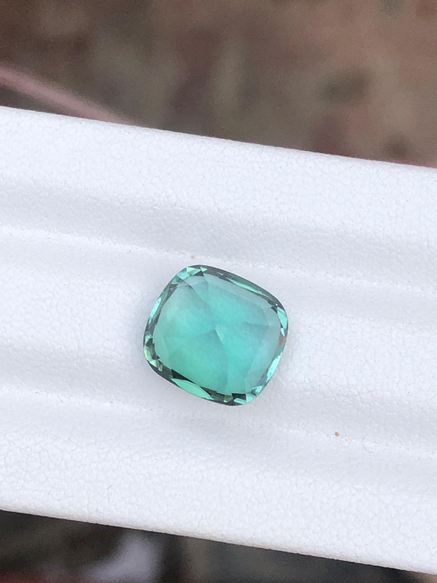 5.80 Carat Seafoam Blue Tourmaline