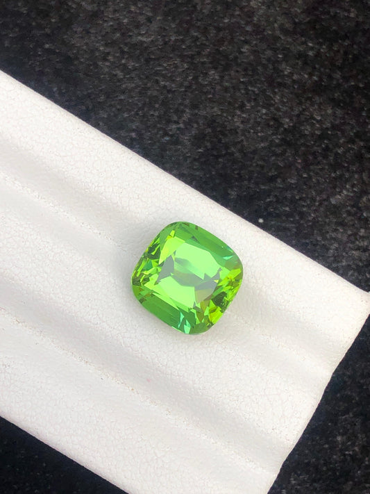 7.79 Carat Apple Green Tourmaline