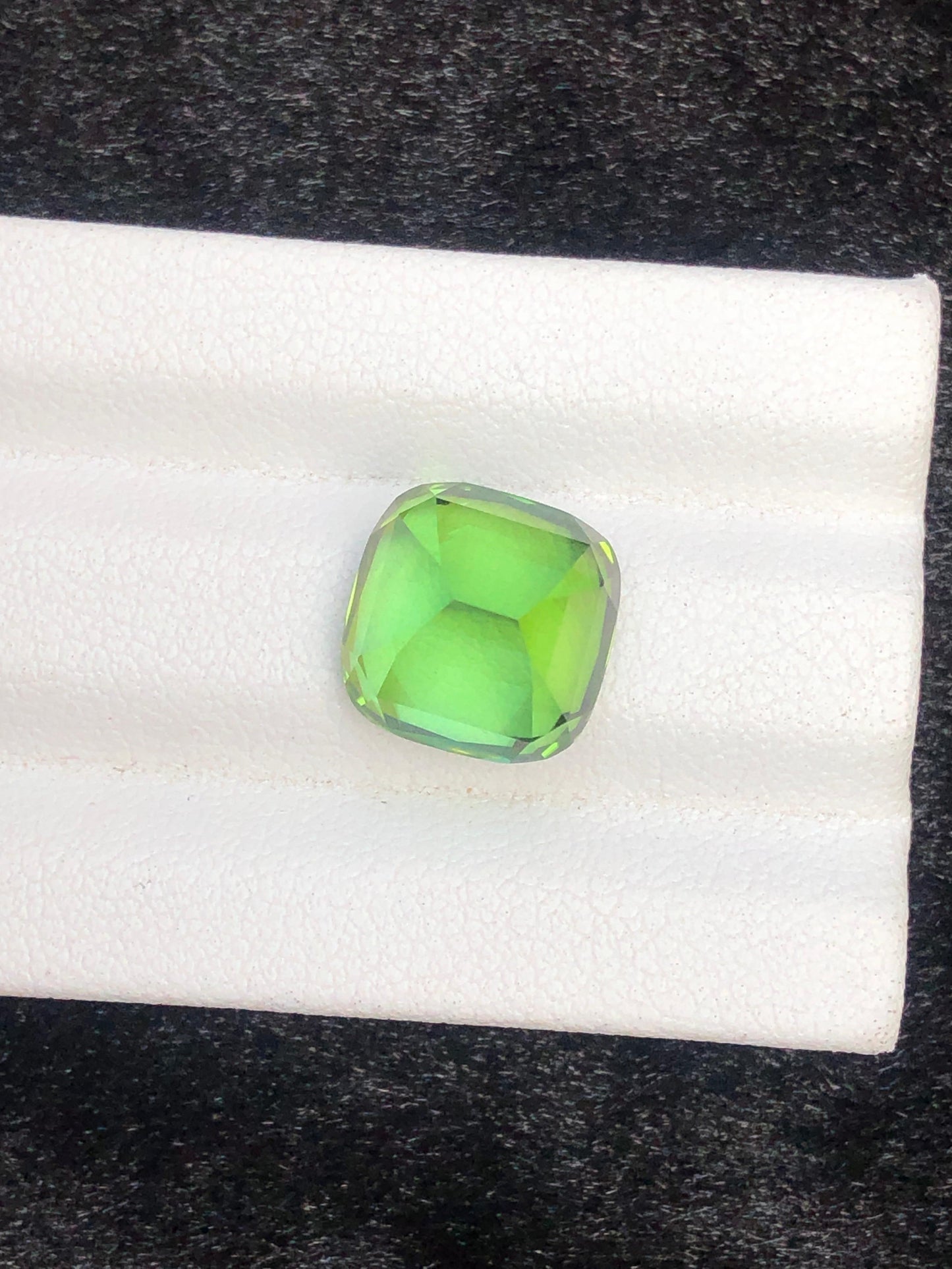 7.79 Carat Apple Green Tourmaline
