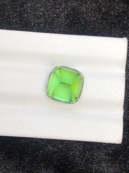 7.79 Carat Apple Green Tourmaline