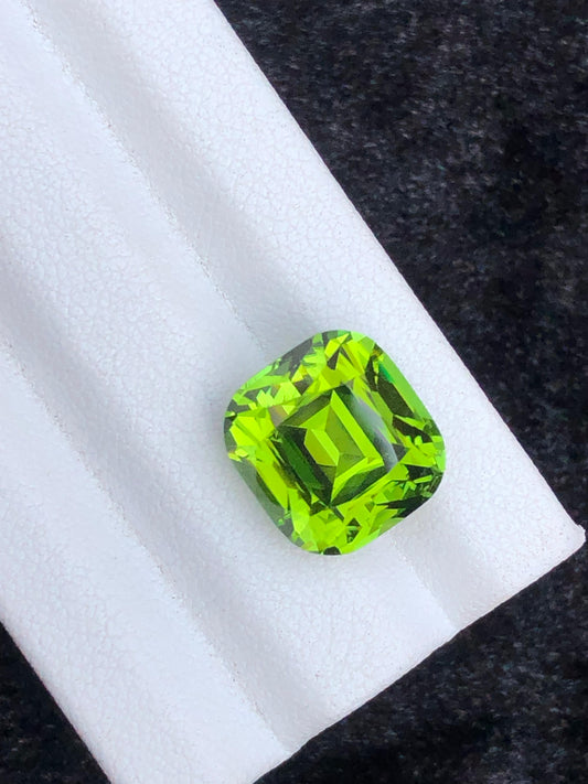 11.44 Carat Apple Green Tourmaline