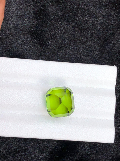 11.44 Carat Apple Green Tourmaline