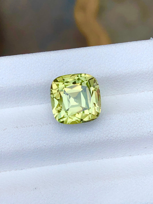 7.20 Carat Light Yellow Tourmaline