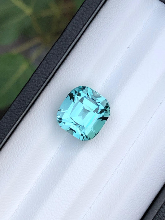 7.54 Carat Seafoam Blue Tourmaline