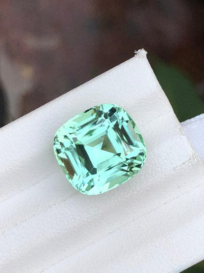 11.64 Carat Mint Green Tourmaline