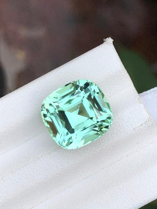 11.64 Carat Mint Green Tourmaline
