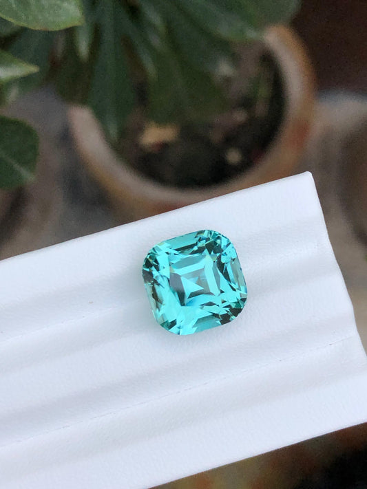 12.63 Carat Seafoam Tourmaline