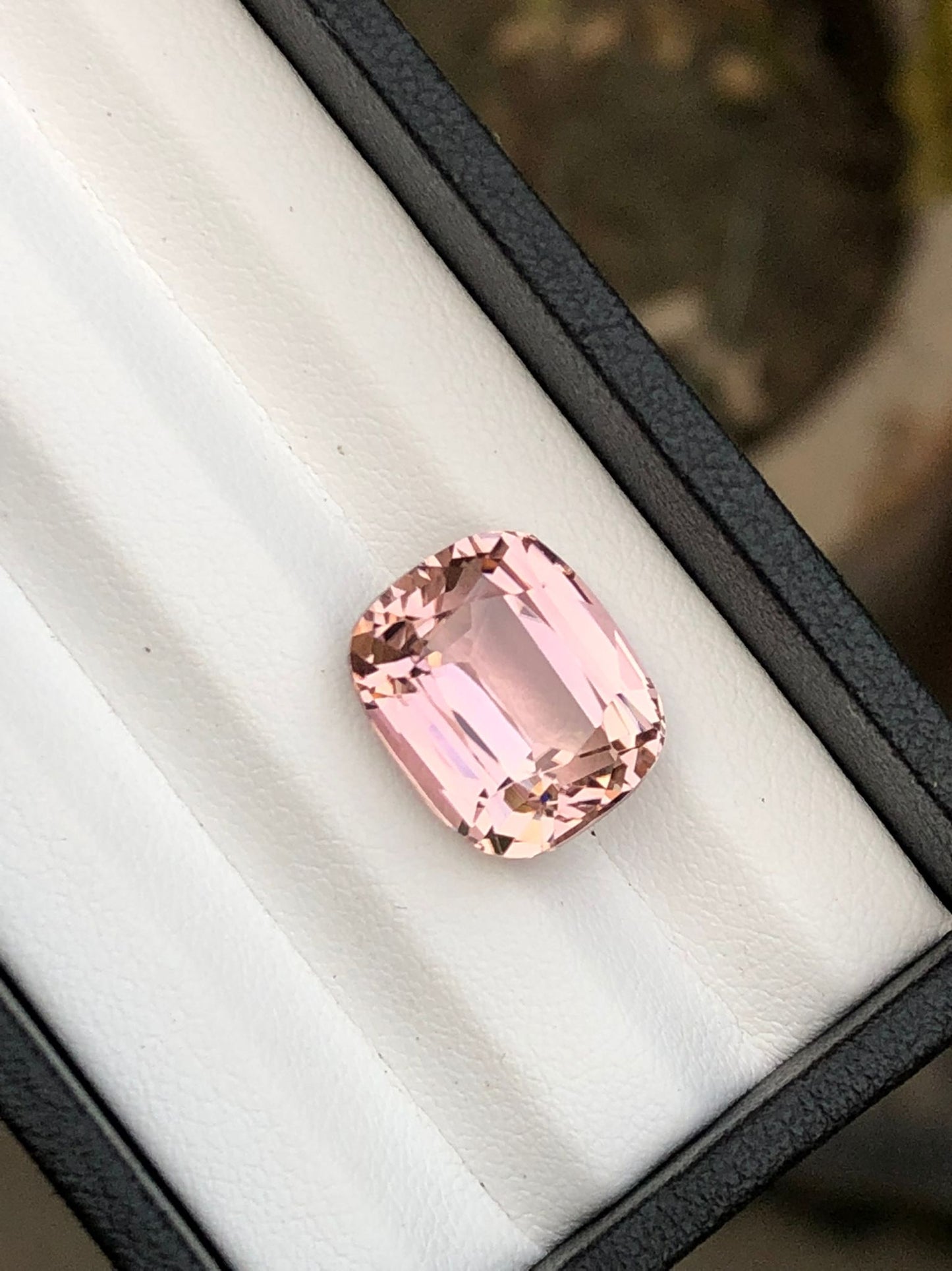 10.38 Carat Light Peach Tourmaline