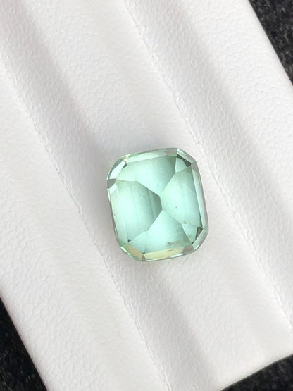 6.73 Carat Mint Seafoam Tourmaline