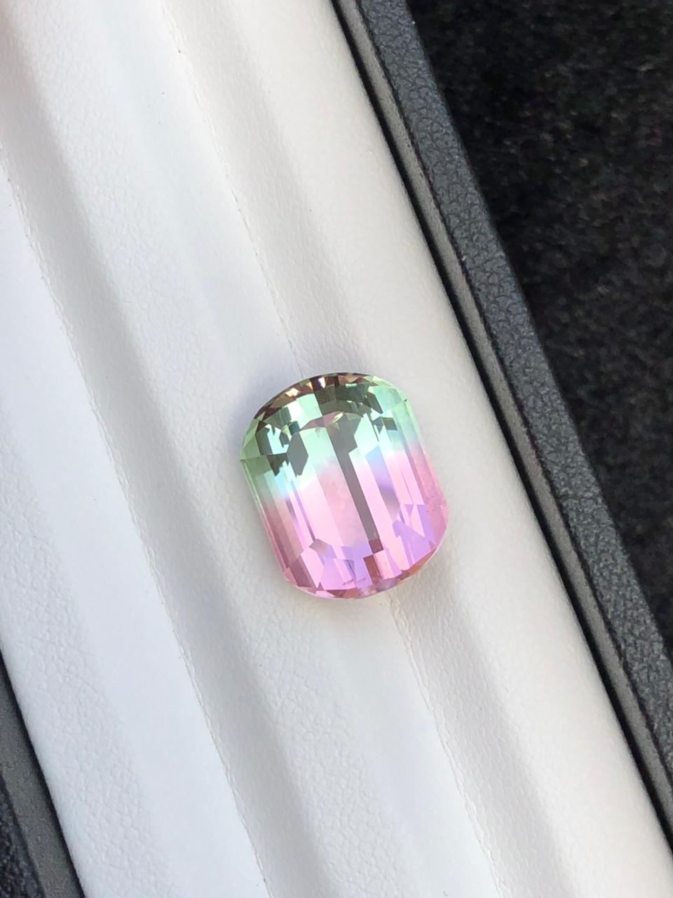 10.80 Carat Bicolour Tourmaline