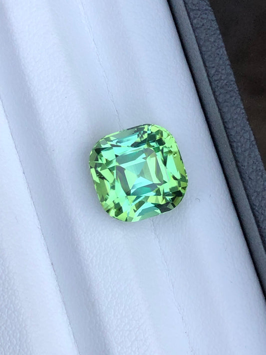 8.23 Carat Mint Green Tourmaline