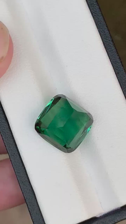 14.30 Carat Bluish-Green Tourmaline