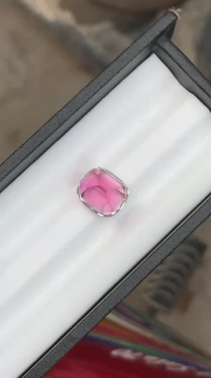 8.84 Carat Hot Pink Tourmaline