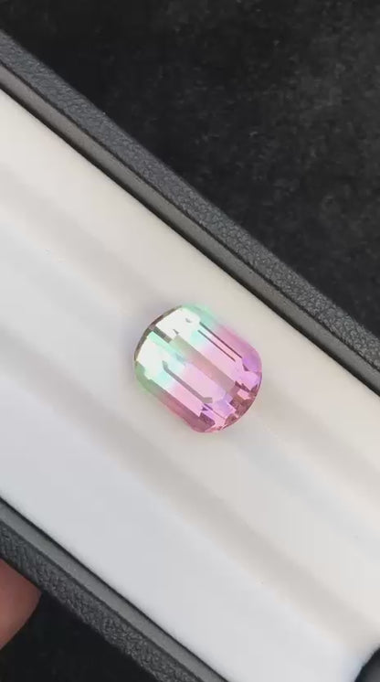 10.80 Carat Bicolour Tourmaline
