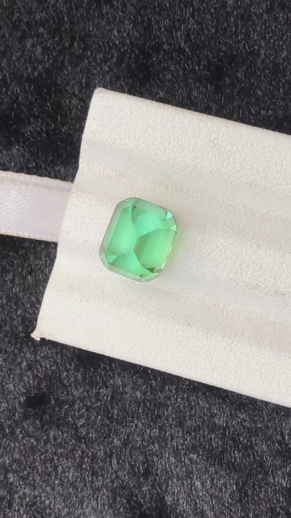 5.24 Carat Bluish-Green Tourmaline