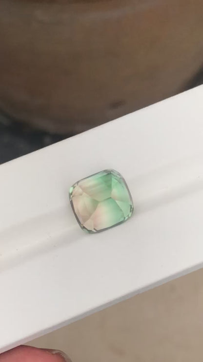 11.17 Carat Bicolour Tourmaline