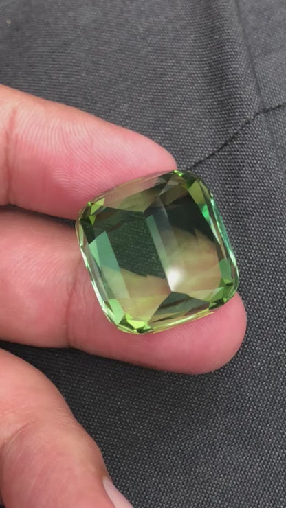 65.60 Carat Bluish-Green Tourmaline