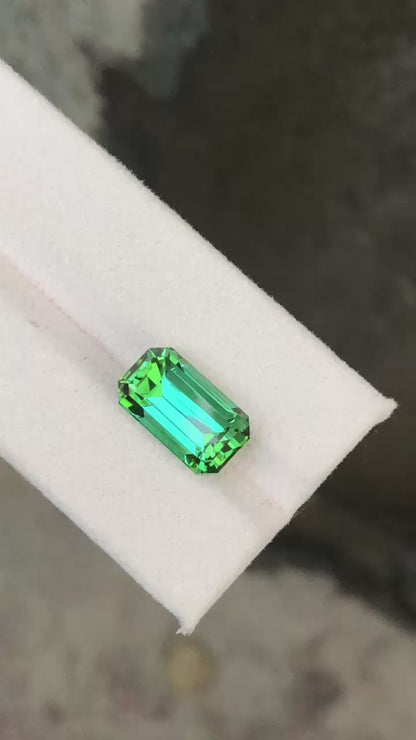 10.30 Carat Bluish-Green Tourmaline