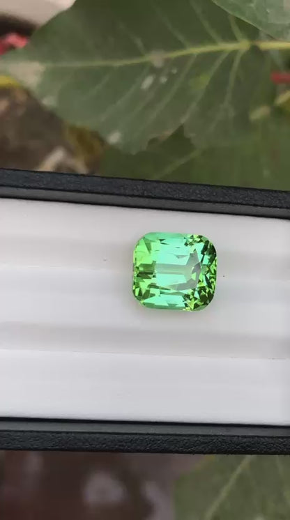 15.58 Carat Bluish-Green Tourmaline