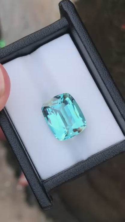 11.90 Carat Lagoon Tourmaline