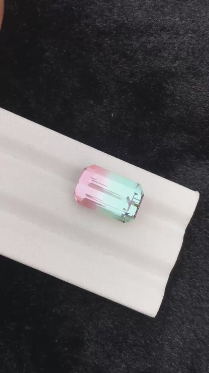 13.69 Carat Bicolour Tourmaline