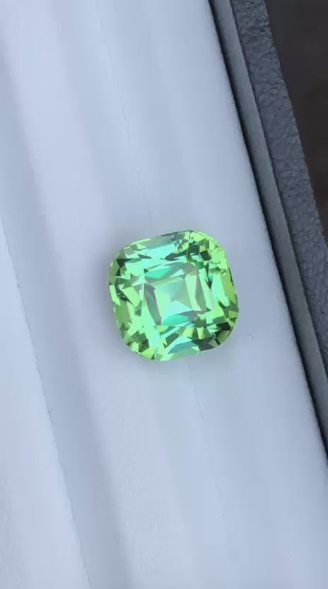 8.23 Carat Mint Green Tourmaline – Lisbon Gem Exchange Limited