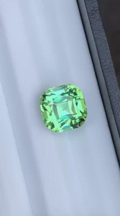 8.23 Carat Mint Green Tourmaline