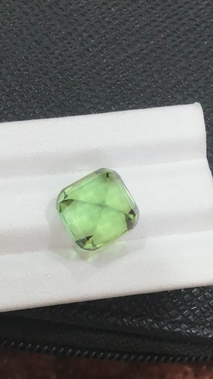 11.90 Carat Natural Green Tourmaline