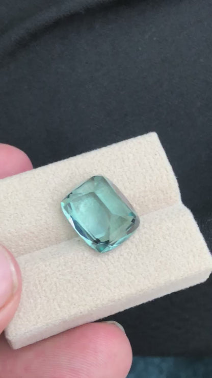 11.90 carat Lagoon-Colour Tourmaline